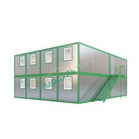 Модульное административное здание из 16 блок-контейнеров